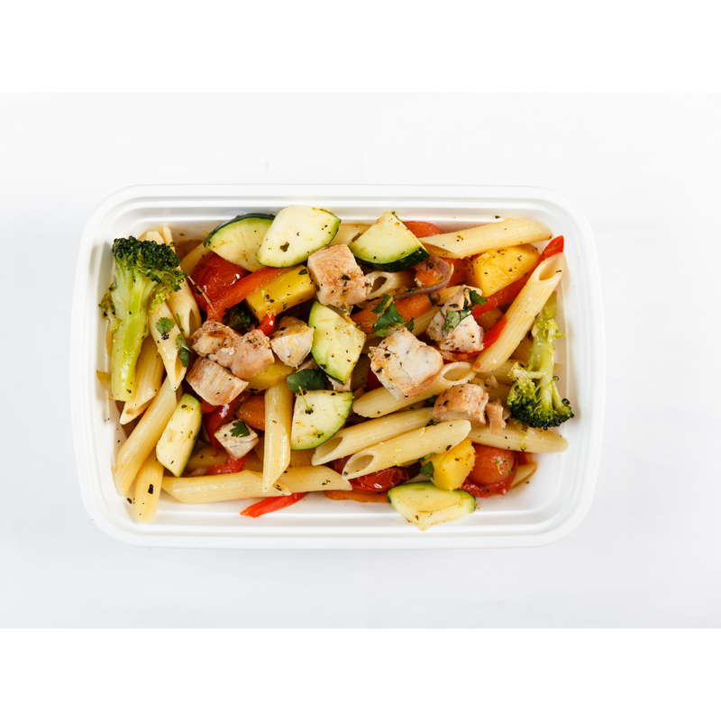 LC 1.7 Penne Primavera with Grilled Chicken