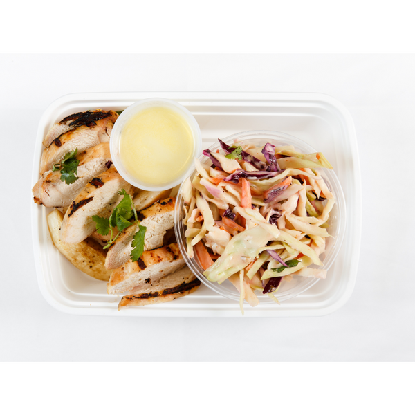 LL 1.1 Grilled Chicken with Coconut Lime Slaw and Turnips